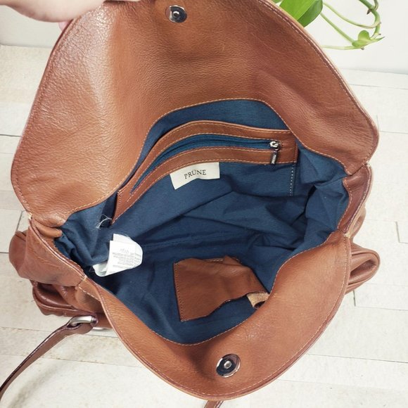 Prune Bags Prune Brown Cognac Leather Hobo Boho Shoulder Bag Poshmark